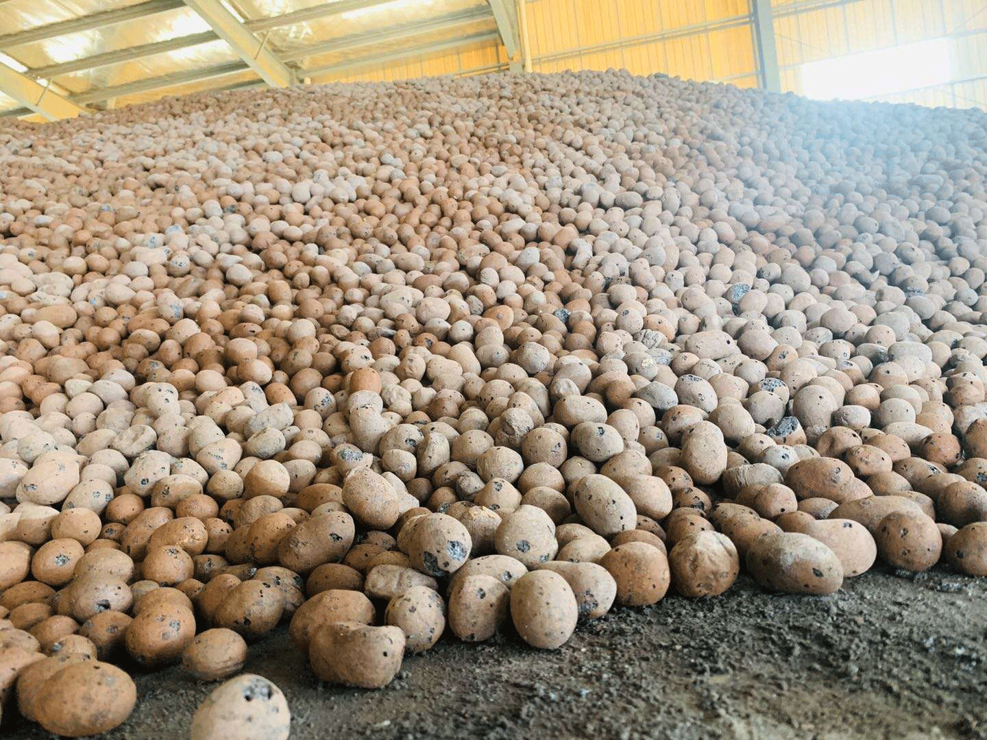 抚州陶粒厂家，抚州唯一建筑回填陶粒生产基地